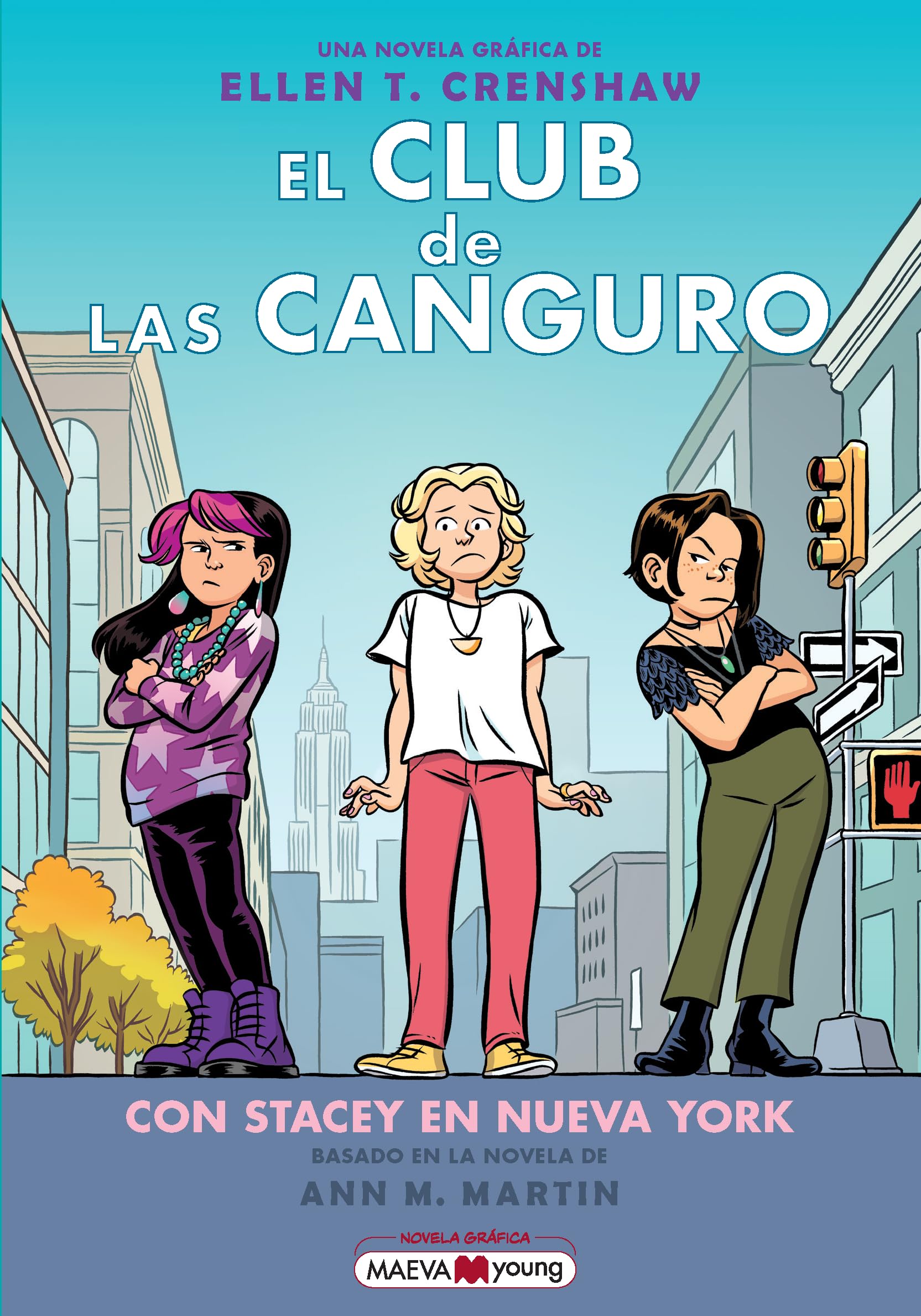 El club de las canguro 14: con Stacey en Nueva York (Novela gráfica, Band 14) Manga