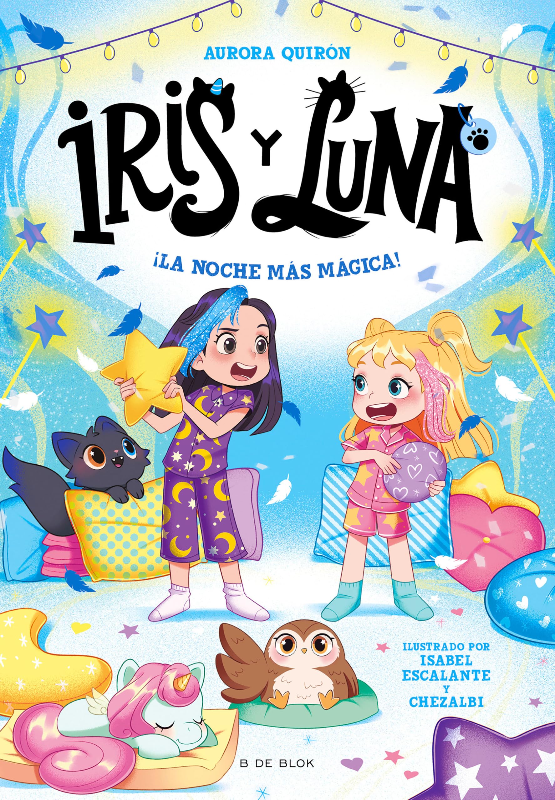 Iris y Luna: cuidadoras de cachorritos mágicos 5 - ¡La noche más mágica! book