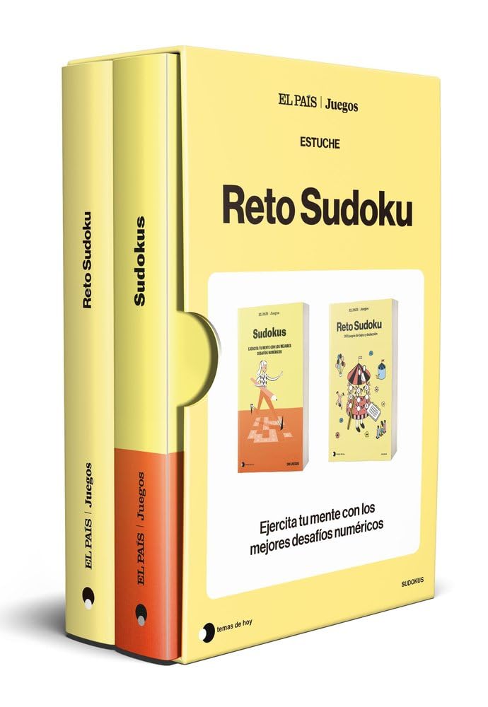 Estuche El reto Sudoku (El País Juegos) (Voces de hoy) Leisure & Fun