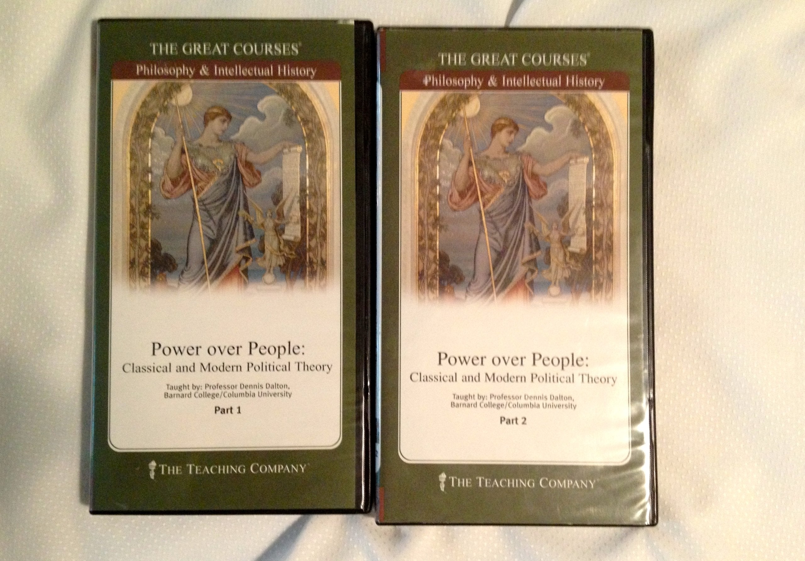 THE GREAT COURSES, Philosophy & Intellectual History, Power Over People: Classical and Modern Theory Taught by Professor Dennis Dalton Films