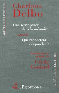 Une scène jouée dans la mémoire suivi de qui rapportera ces paroles? Books