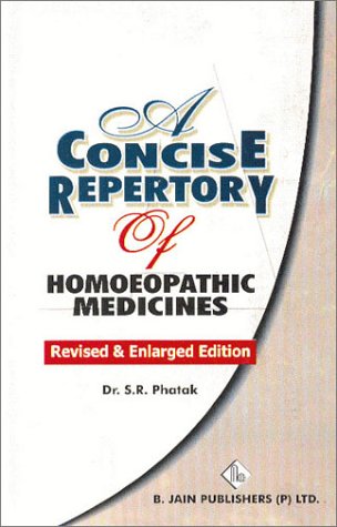 A Concise Repertory of Homeopathic Medicines Medicine