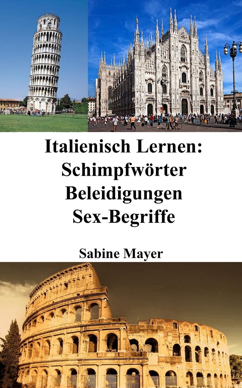 Italienisch Lernen: Schimpfwörter - Beleidigungen - Sex-Begriffe book