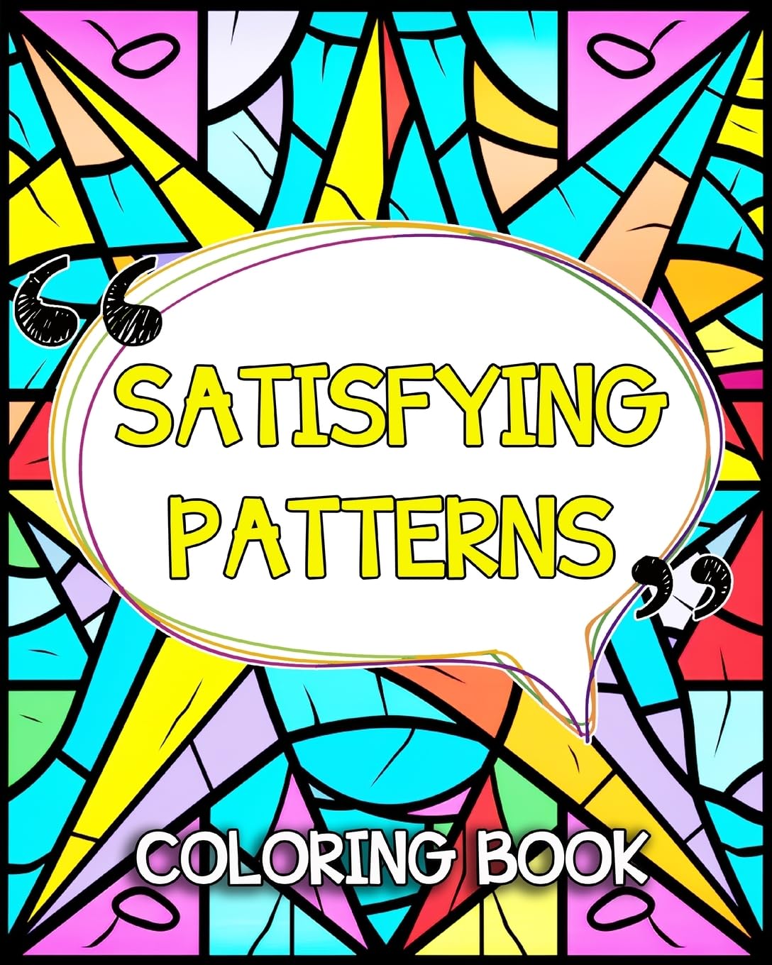 Satisfying Patterns Coloring Book: Simple and Satisfying Patterns to Color and Relax Travel