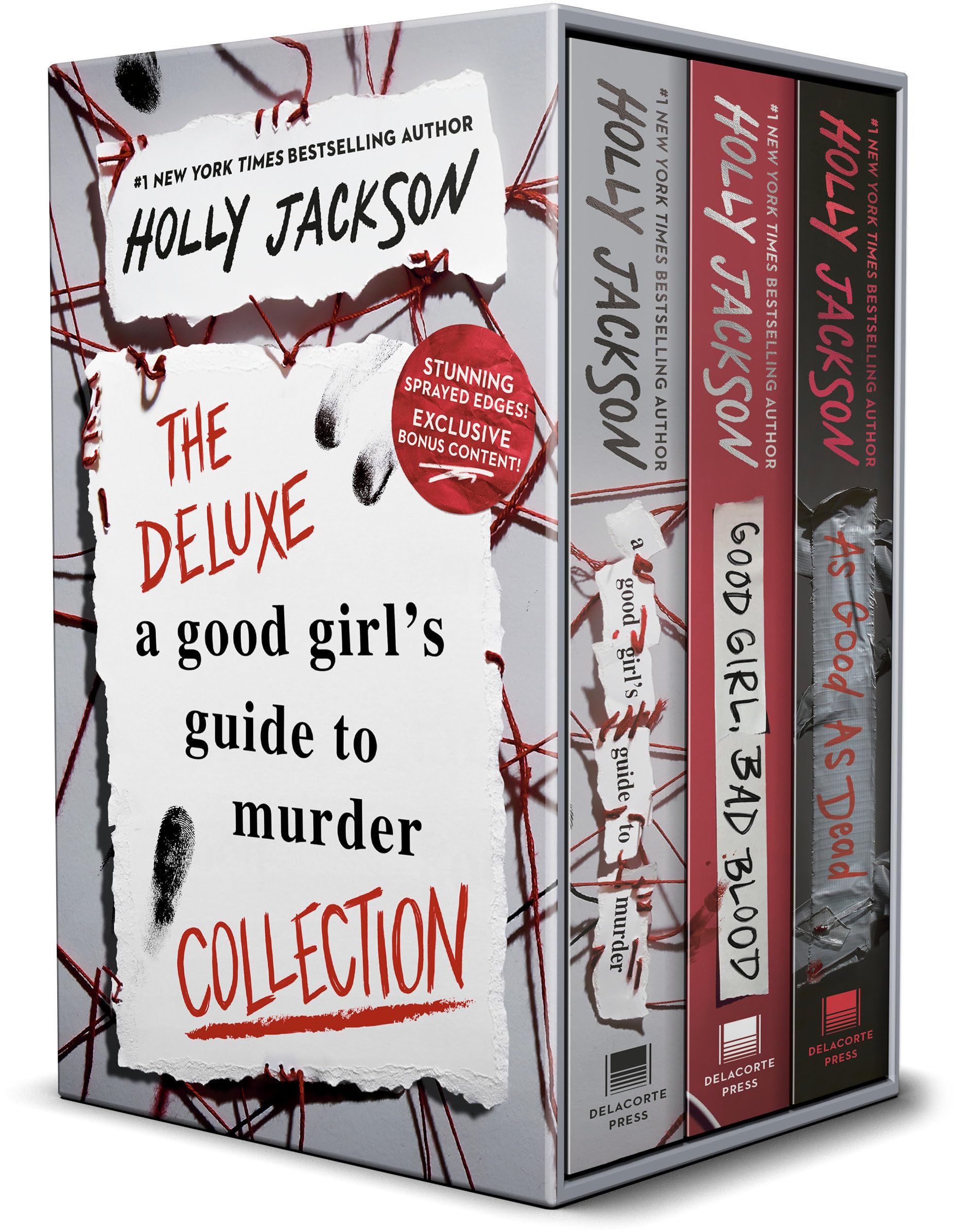 A Good Girl's Guide to Murder Deluxe Paperback Boxed Set: Special Deluxe Editions of A Good Girl's Guide to Murder; Good Girl, Bad Blood; and As Good as Dead Fiction