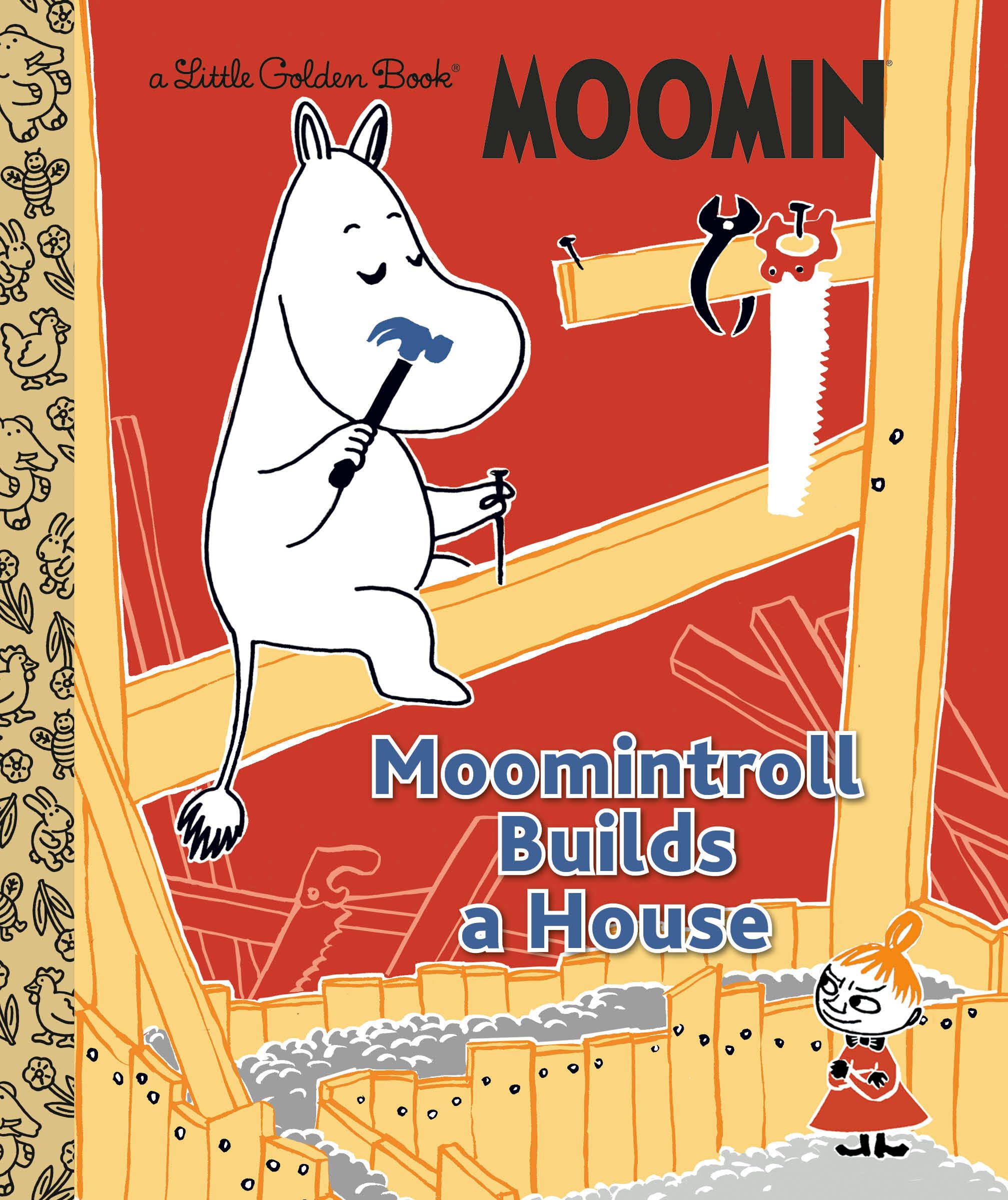 Moomintroll Builds a House (Moomin) (Little Golden Book) Parents & Children