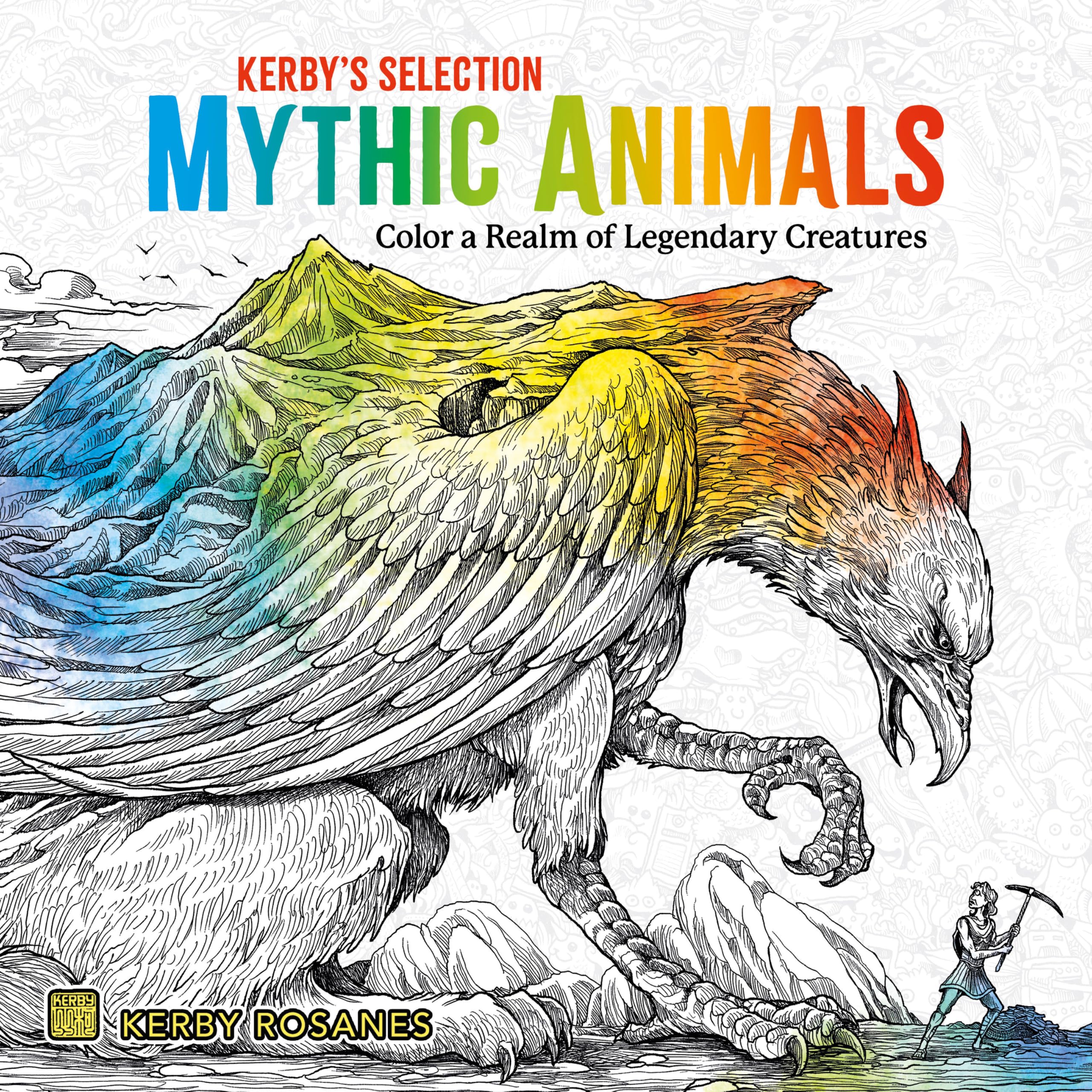 Mythic Animals: Color a Realm of Legendary Creatures Film, Art & Culture