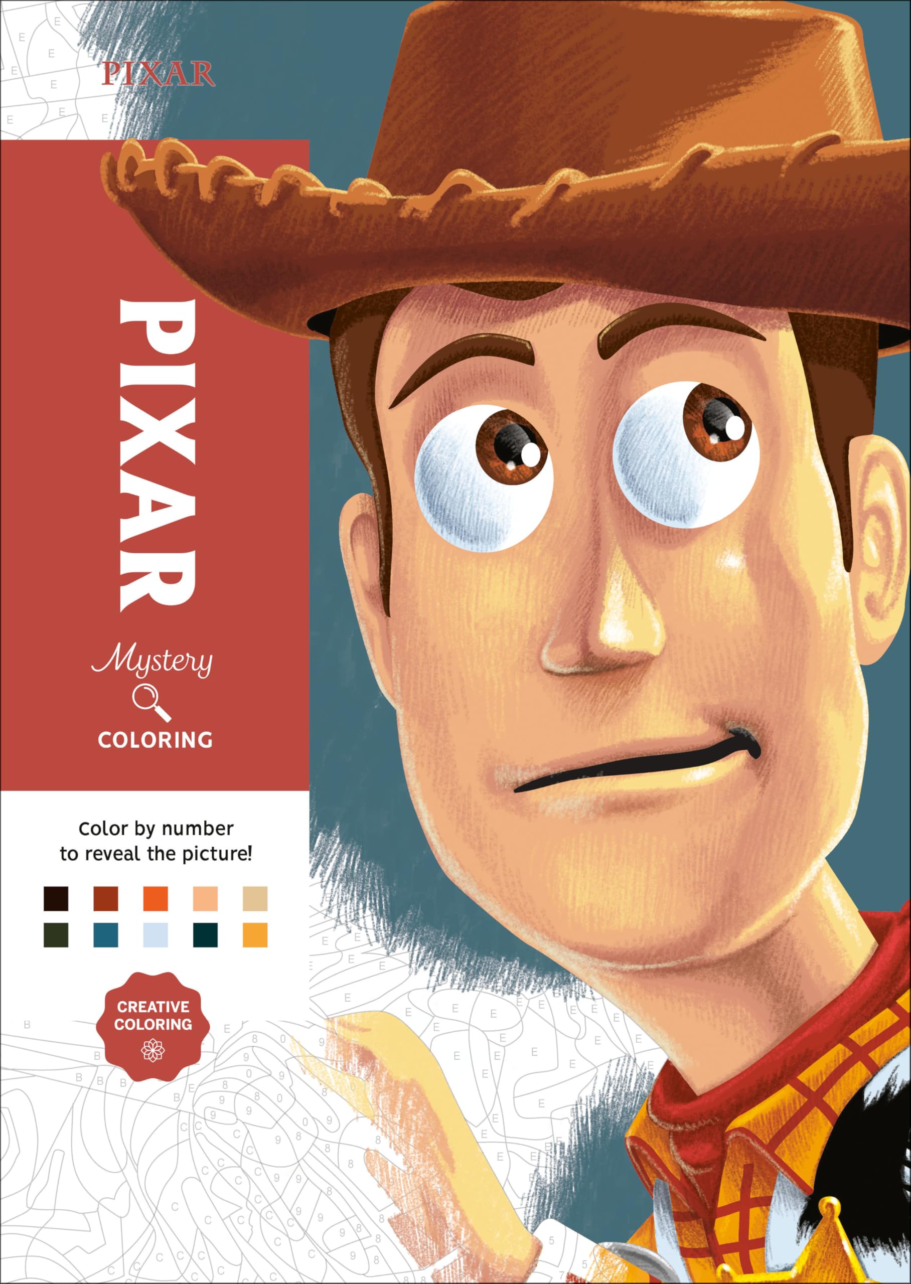 Disney Mystery Coloring: Pixar: A Color by Number Book book