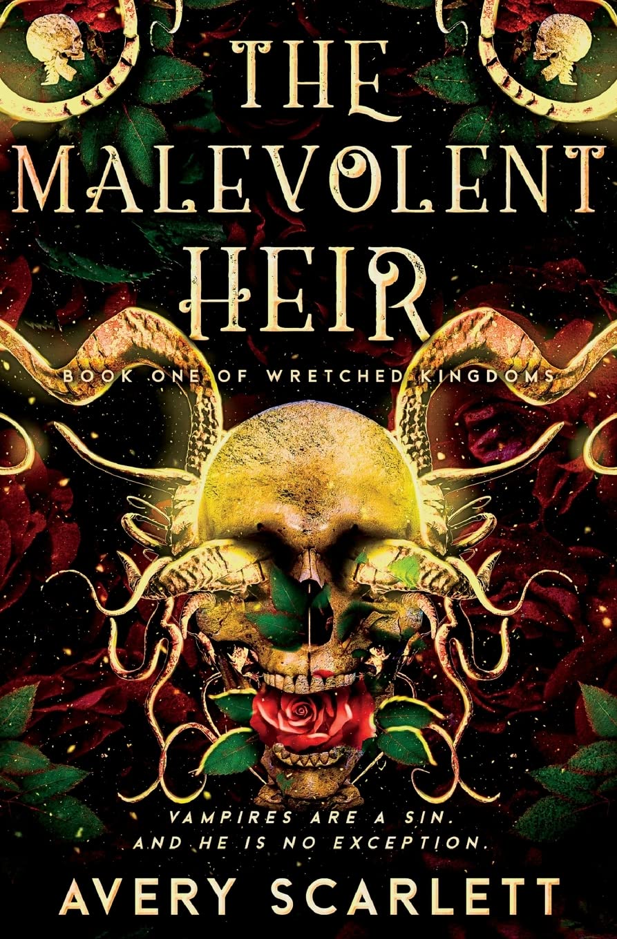 The Malevolent Heir: MM Enemies to Lovers Mafia Fantasy Romance (Wretched Kingdoms, Band 1) LGBTQ+