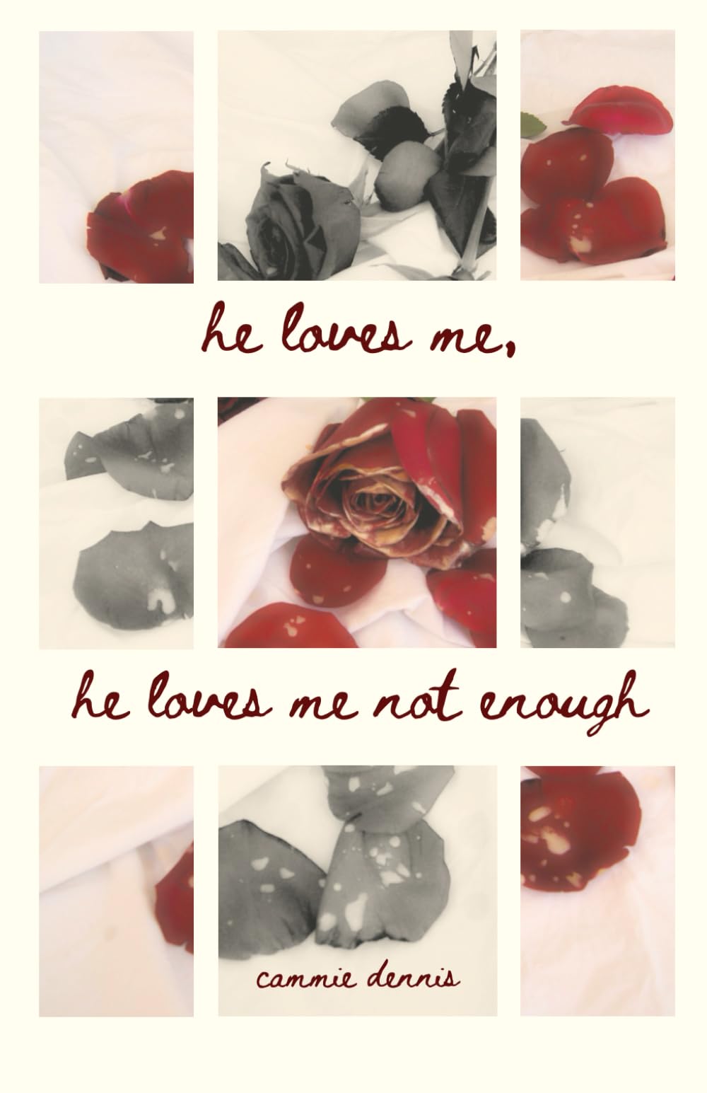 he loves me, he loves me not enough Poetry
