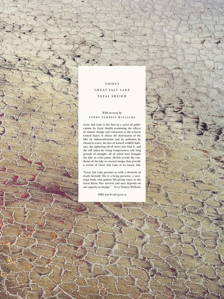Fazal Sheikh: Thirst, Great Salt Lake book