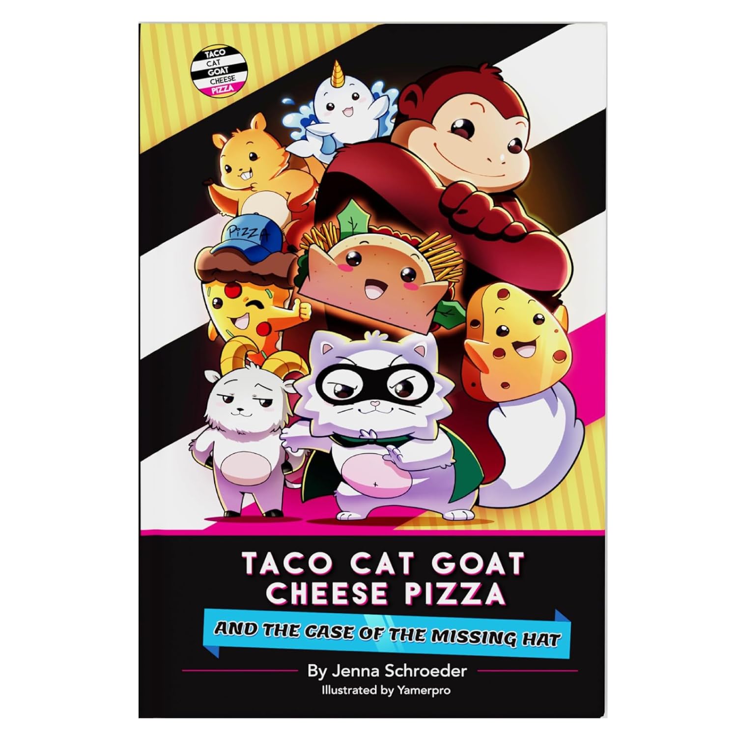 Taco Cat Goat Cheese Pizza and the Case of the Missing Hat Manga