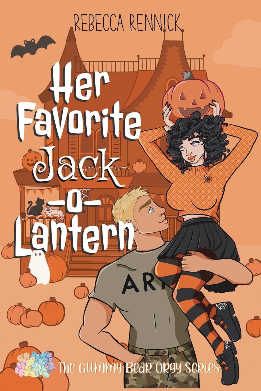 Her Favorite Jack-O-Lantern (Color Font Edition) Humour & Satire