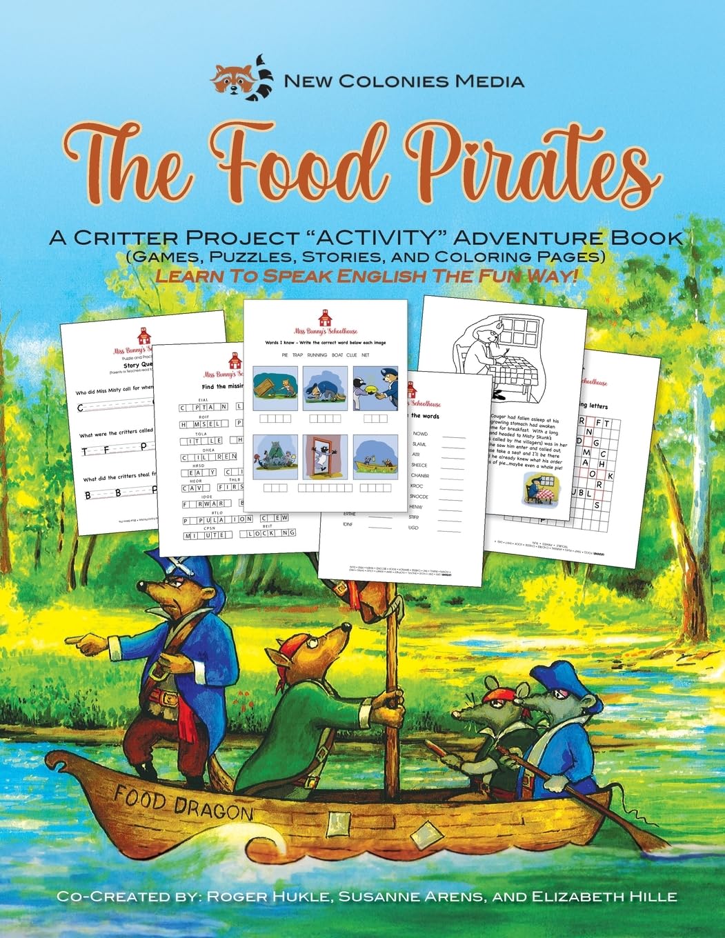 The Food Pirates - A Critter Kids "ACTIVITY" Adventure Book Tiptoi & Games