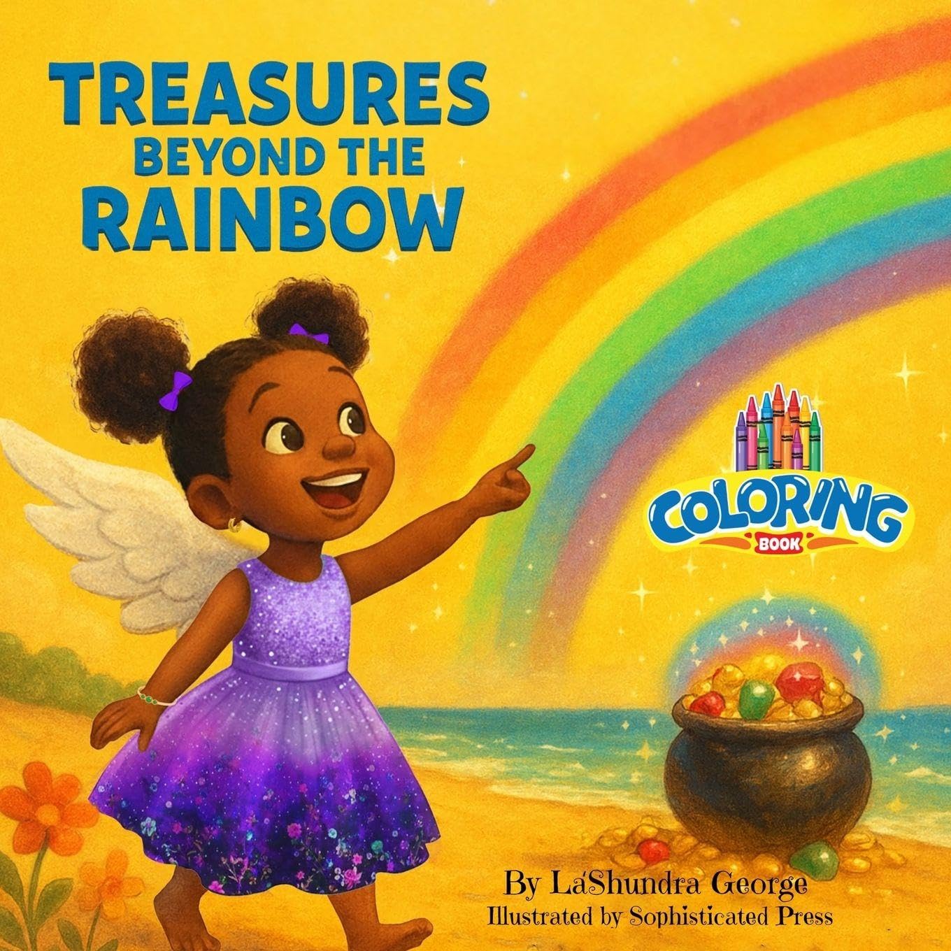 Treasures Beyond The Rainbow Coloring Book Novels & Short Stories