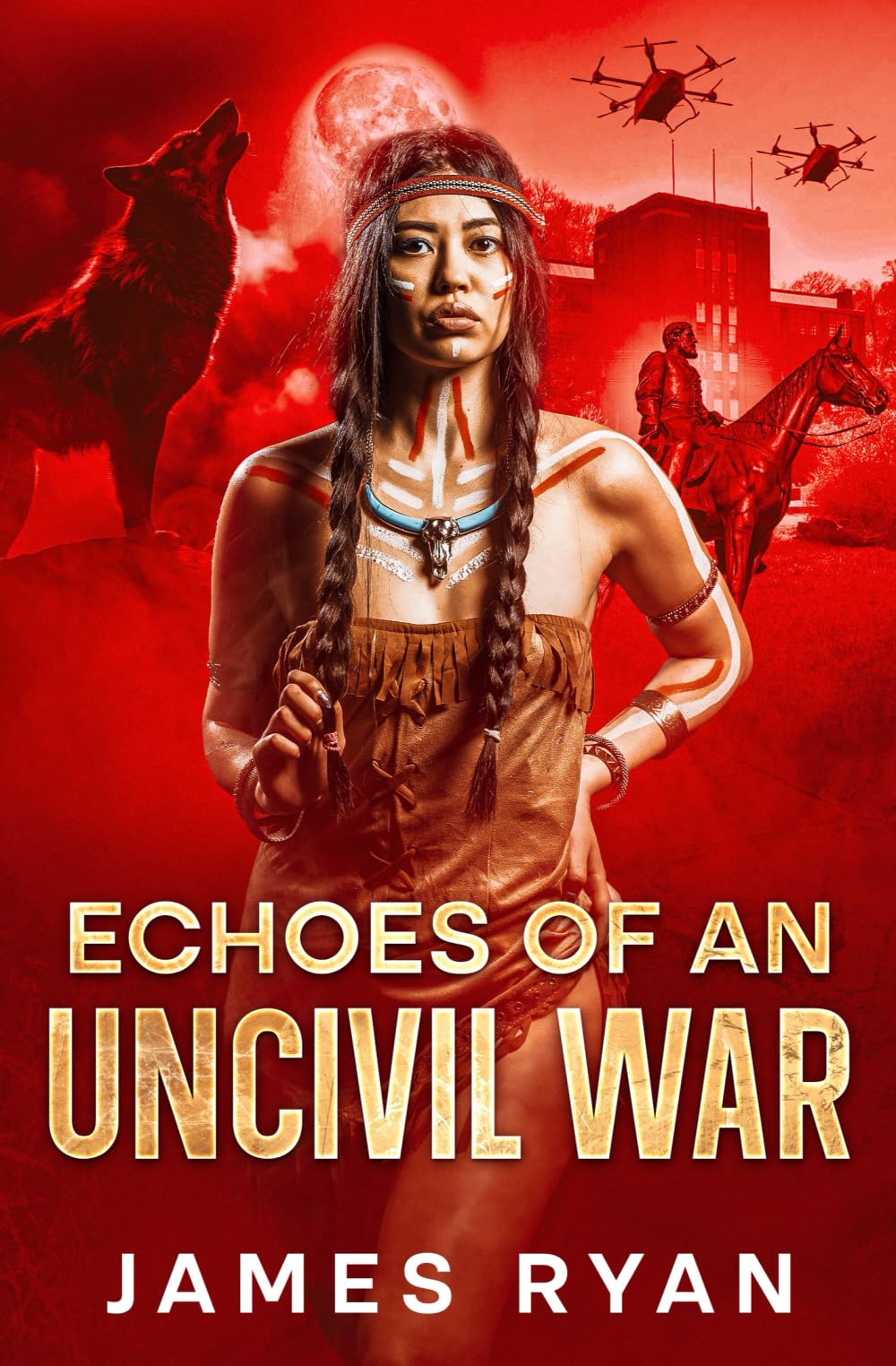 ECHOES OF AN UNCIVIL WAR - Paperback Thriller-Suspense Historical Fiction