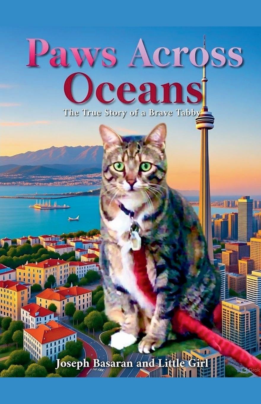 Paws Across Oceans. The True Story of a Brave Tabby Pets