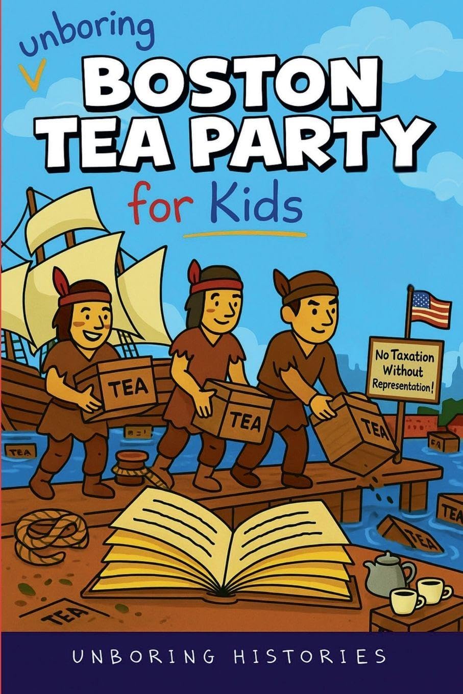 Unboring Boston Tea Party for Kids Non-fiction