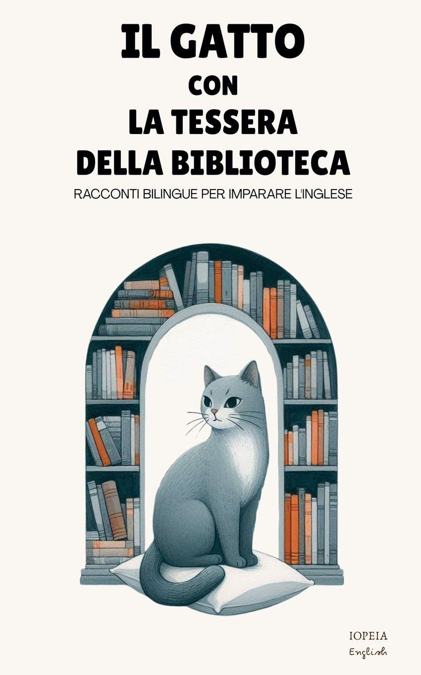 Il Gatto Con la Tessera della Biblioteca Foreign Languages ​​& Dictionaries