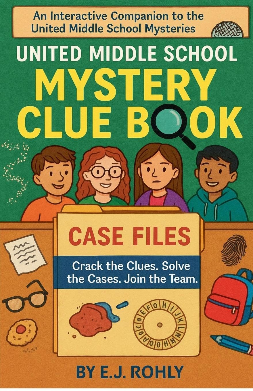 United Middle School Mystery Clue Book Novels & Short Stories