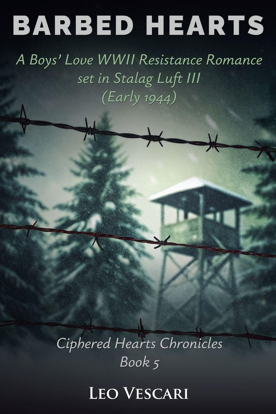 Barbed Hearts - A Boys' Love WWII Resistance Romance set in Stalag Luft III (Early 1944) LGBTQ+