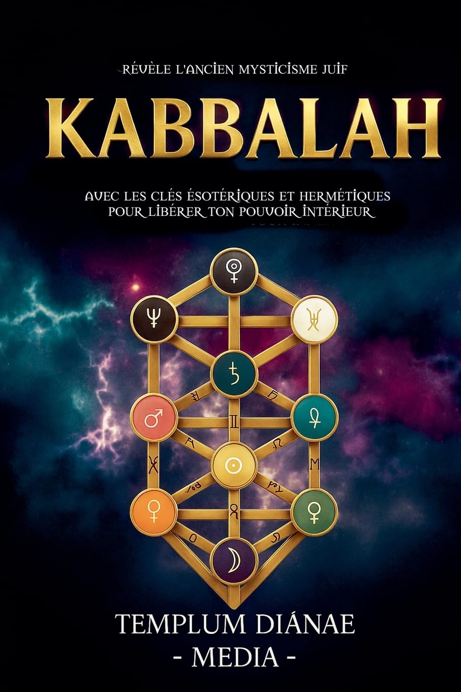 Kabbalah: Révèle l'ancien mysticisme juif, avec les clés ésotériques et hermétiques pour libérer ton pouvoir intérieur Religion & Esotericism