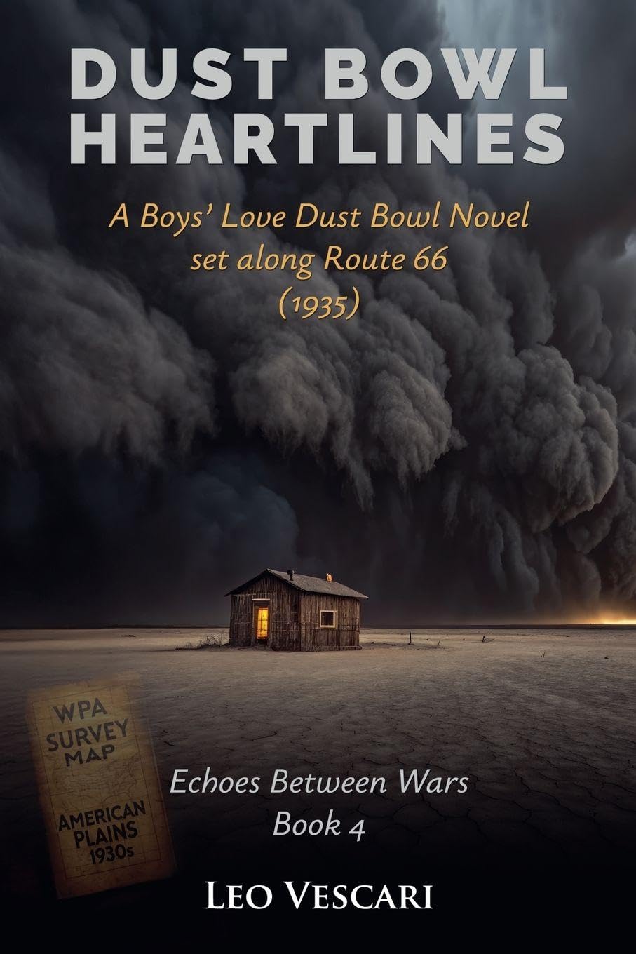 Dust Bowl Heartlines - A Boys' Love Dust Bowl Novel Set Along Route 66 (1935) LGBTQ+