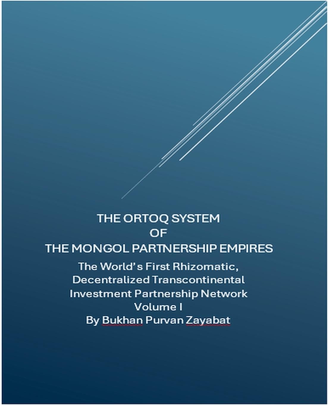 The Ortoq System of the Mongol Partnership Empires Law