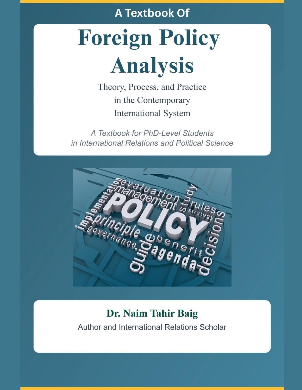 A Textbook Of Foreign Policy Analysis Law
