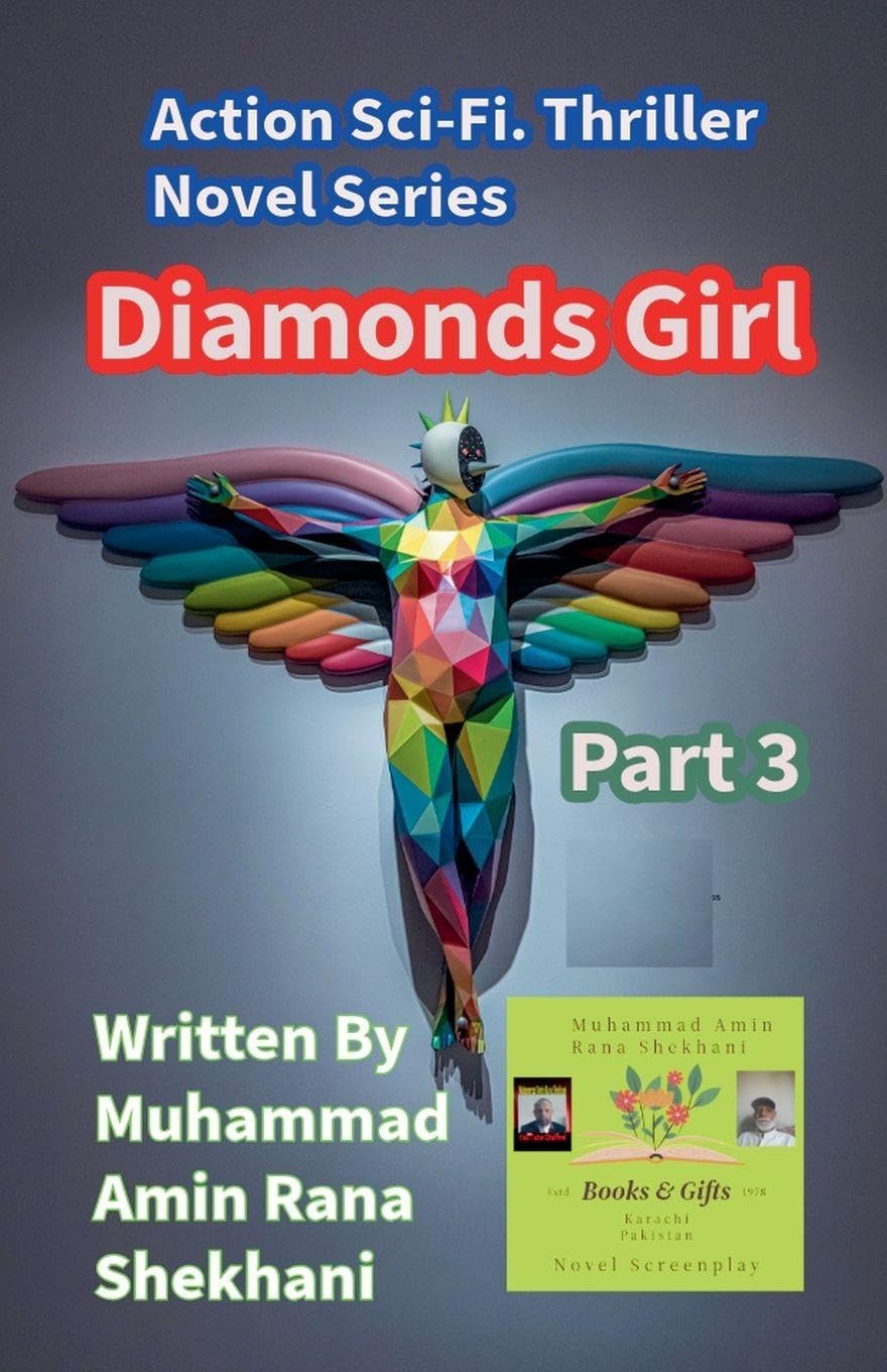 Diamonds Girl. 3. Action Sci-Fi. Thriller Romance Novel Series. Contemporary literature
