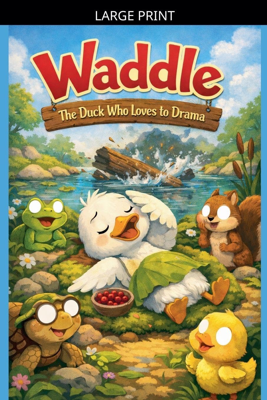 Waddle The Duck Who Loves to Drama Novels & Short Stories