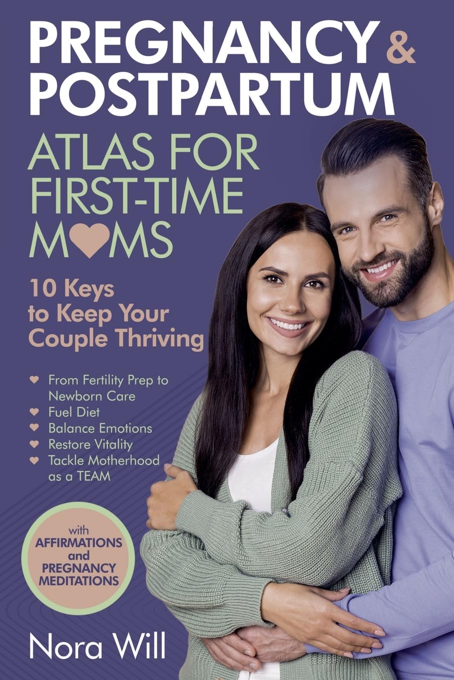 PREGNANCY & POSTPARTUM Atlas for FIRST-TIME MOMS-10 Keys to Keep Your Couple Thriving Parents & Children