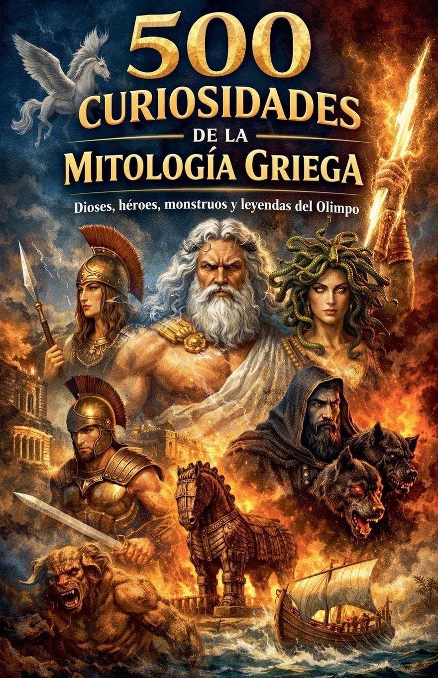 500 Curiosidades de la Mitología Griega Politics & History