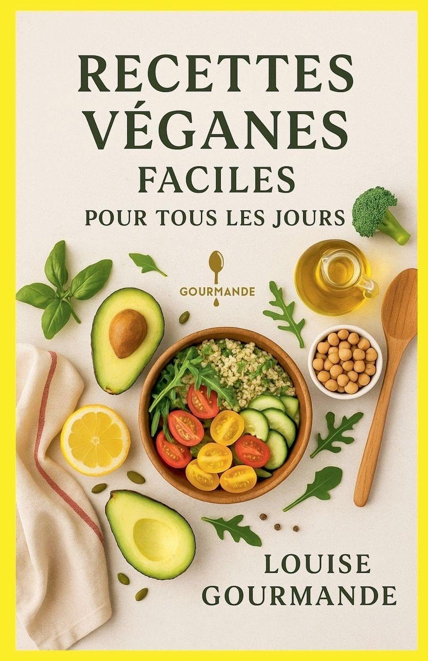 Recettes Véganes Faciles pour Tous les Jours Leisure, Home & Garden