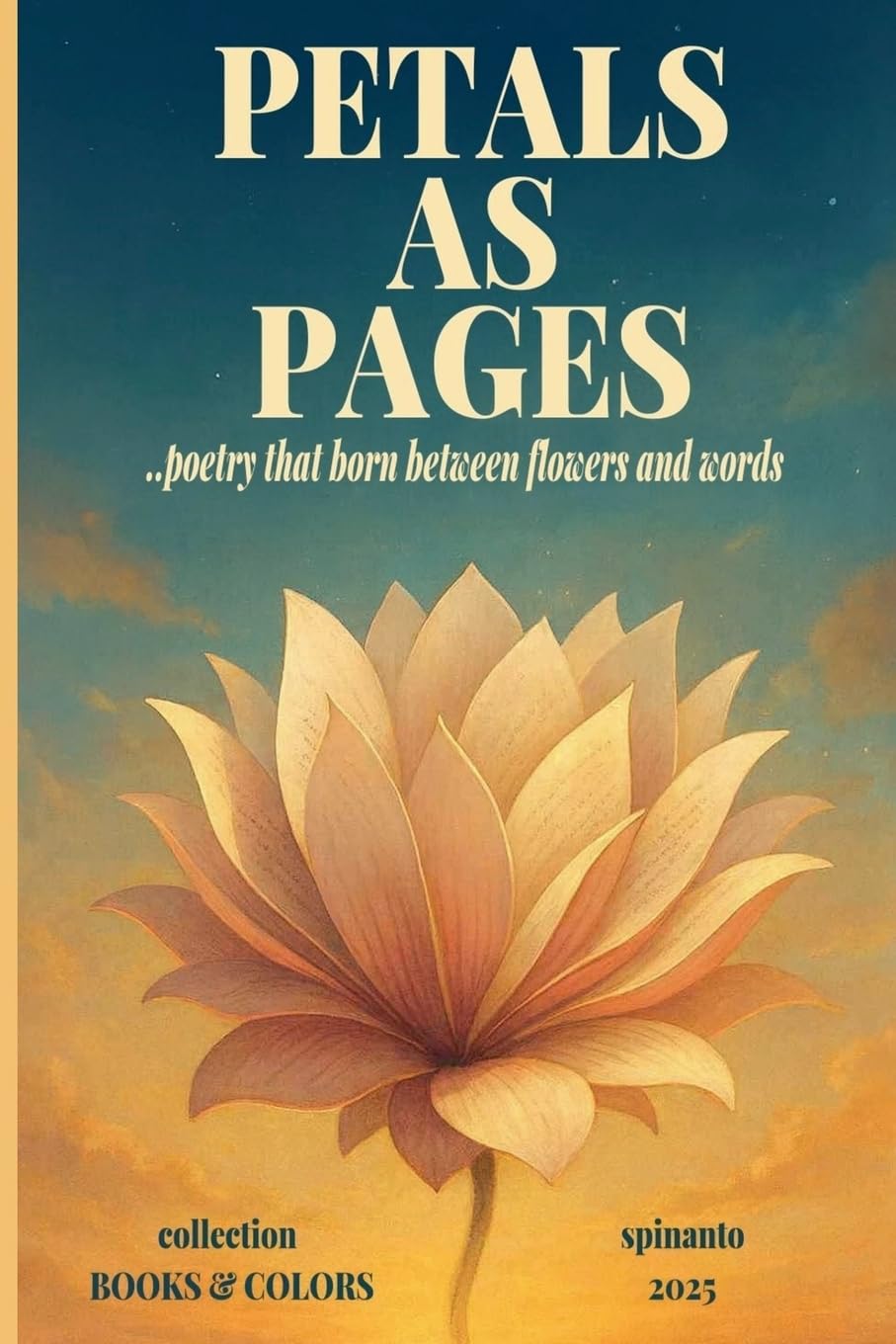 PETALS AS PAGES ...poetry that born between flowers and words Poetry