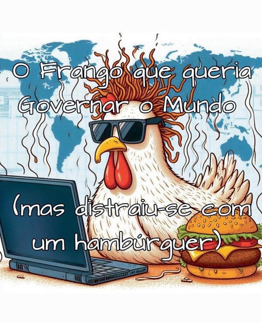 O Frango que queria Governar o Mundo (mas distraiu-se com um hambúrguer) Novels & Short Stories