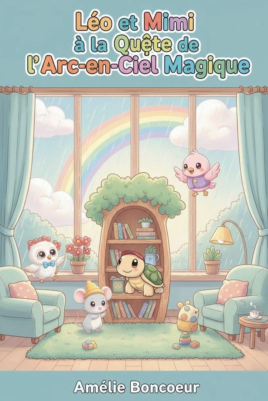 Léo et Mimi a la Quete de l'Arc-en-Ciel Magique Manga