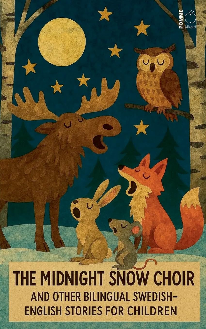 The Midnight Snow Choir And Other Bilingual Swedish-English Stories for Children Foreign Languages ​​& Dictionaries
