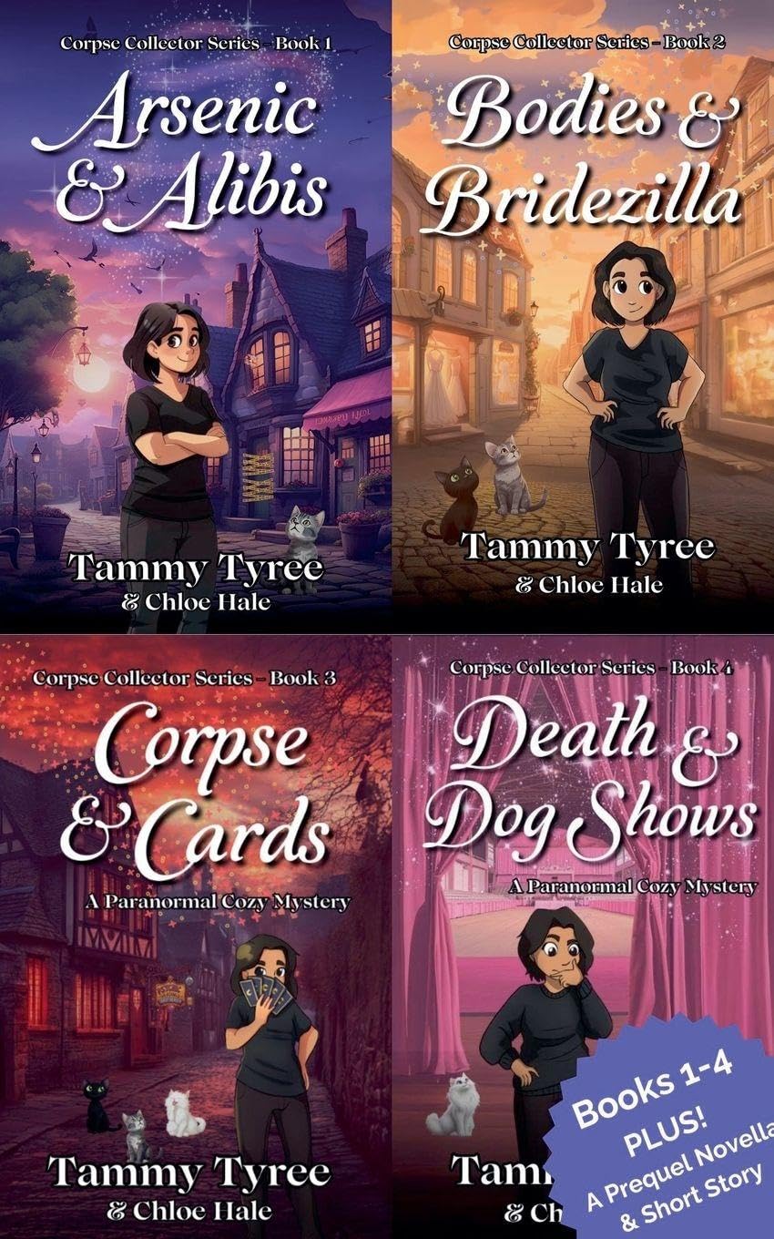 The Corpse Collector Cozy Mystery Boxset Books 1-4 Horror & Mystery