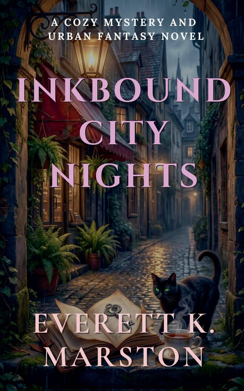 Inkbound City Nights: a Cozy Mystery and Urban Fantasy Novel Historical Fiction
