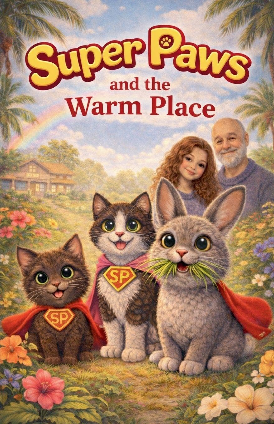 Super Paws and the Warm Place Novels & Short Stories
