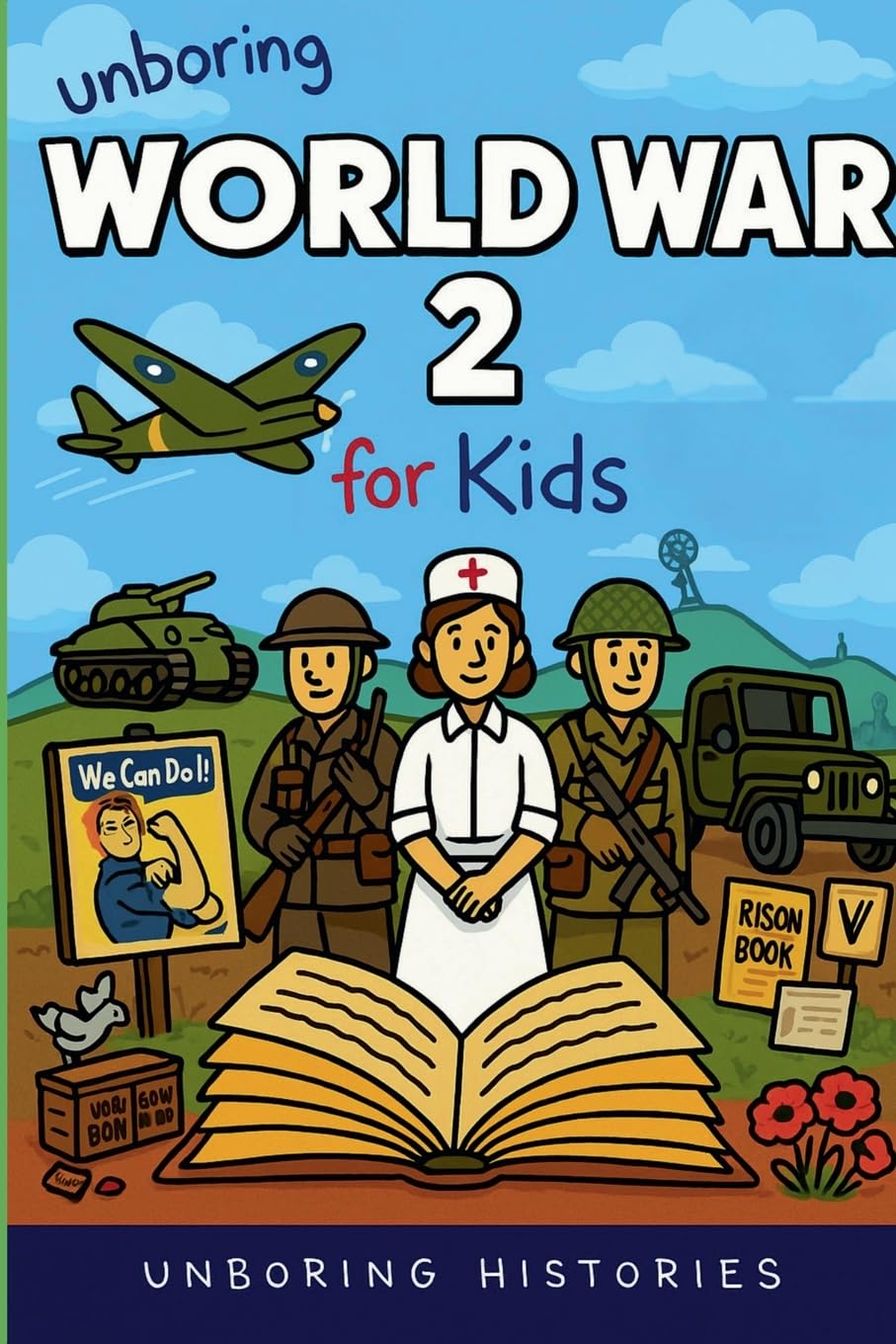 Unboring World War 2 for Kids Non-fiction