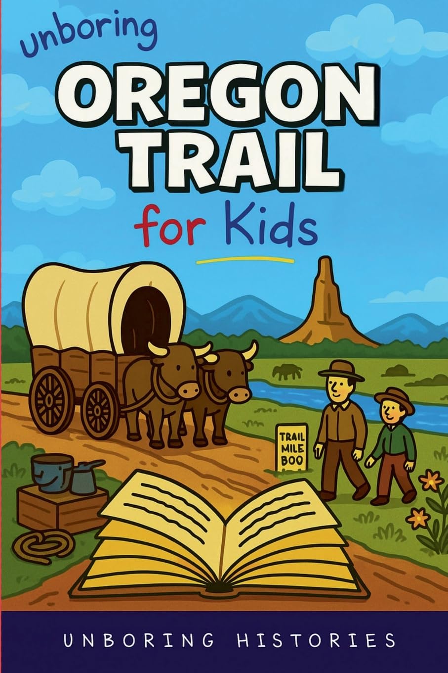 Unboring Oregon Trail for Kids Non-fiction