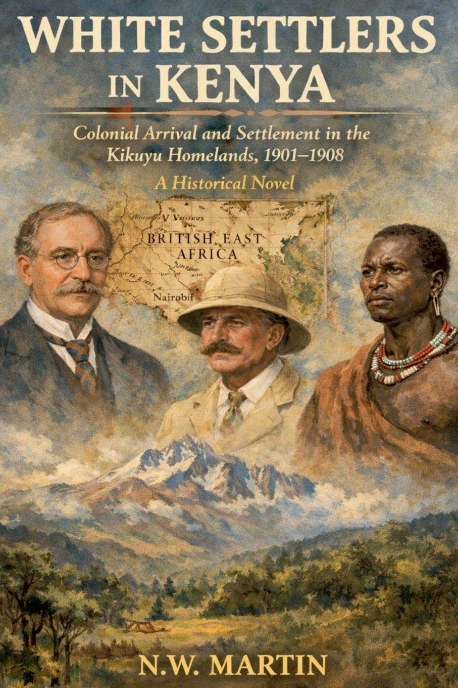 WHITE SETTLERS IN KENYA Colonial Arrival and Settlement in the Kikuyu Homelands, 1901-1908 Historical Fiction