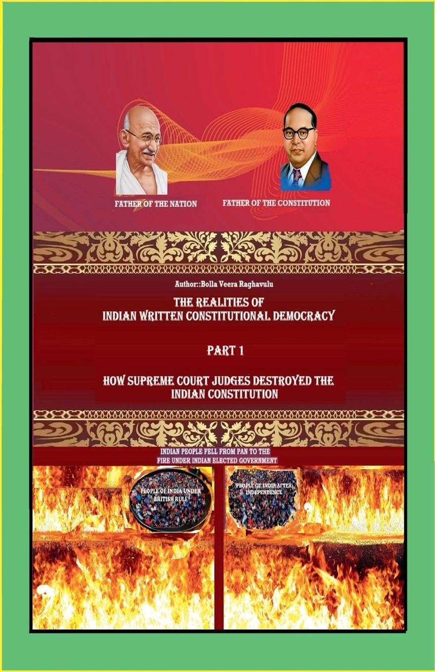 How Supreme Court Judges Destroyed the Indian Constitution Social Sciences