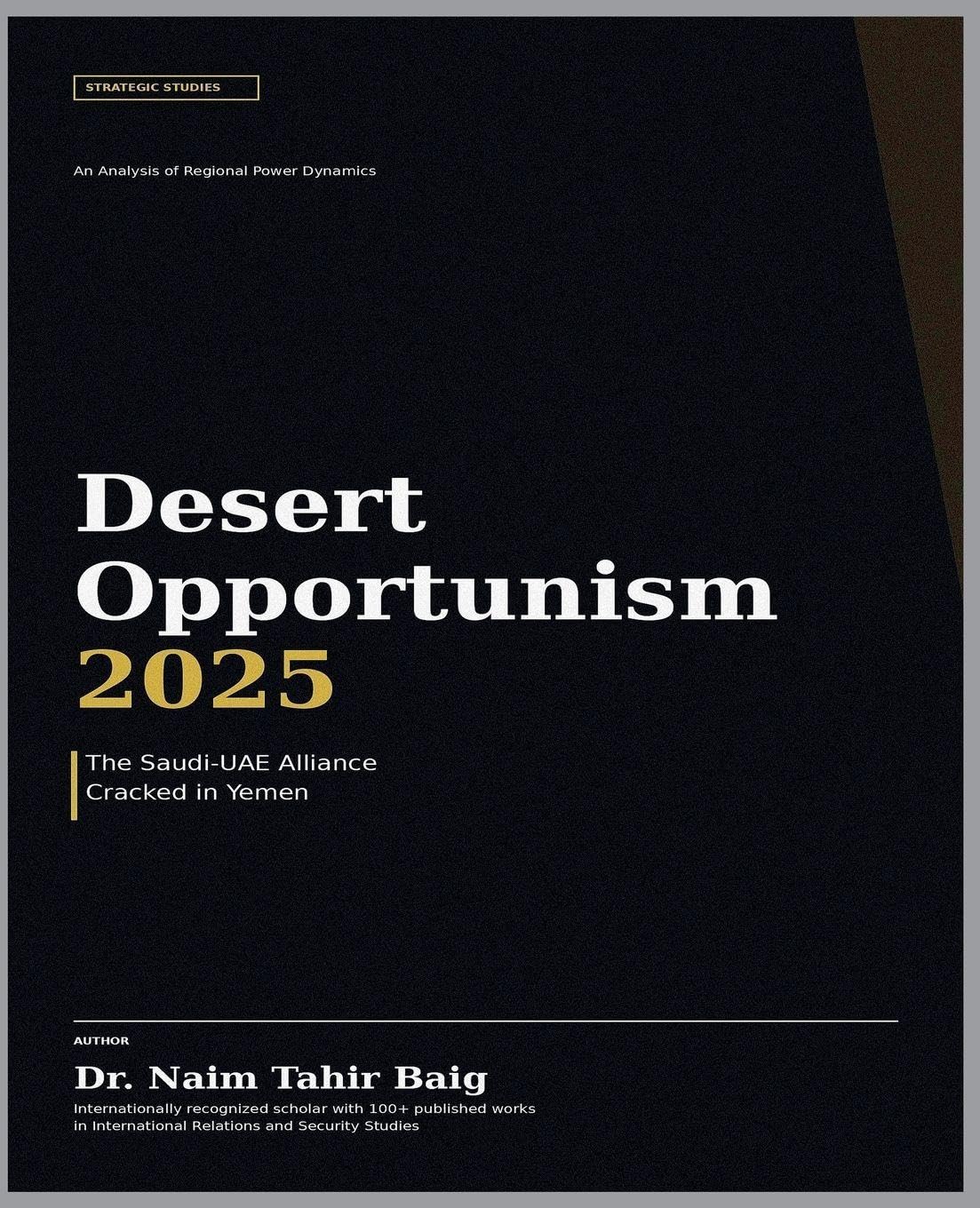 Desert Opportunism 2025 Law