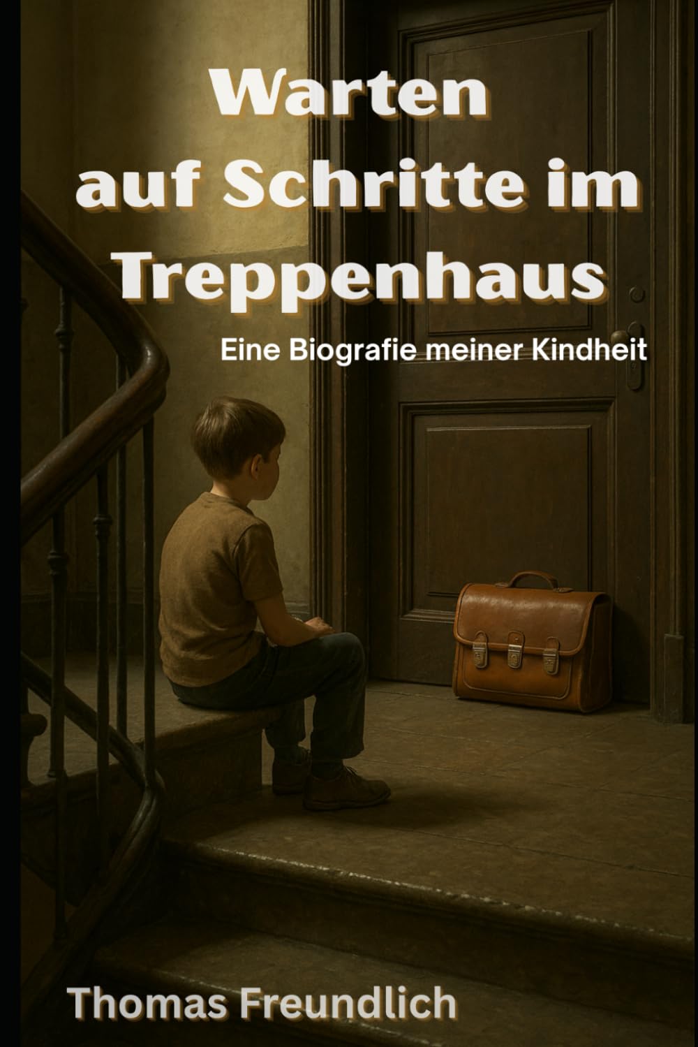 Warten auf Schritte im Treppenhaus: Eine Biografie meiner Kindheit (als Schlüsselkind der 70er und 80er Jahre) Art & Literature Books