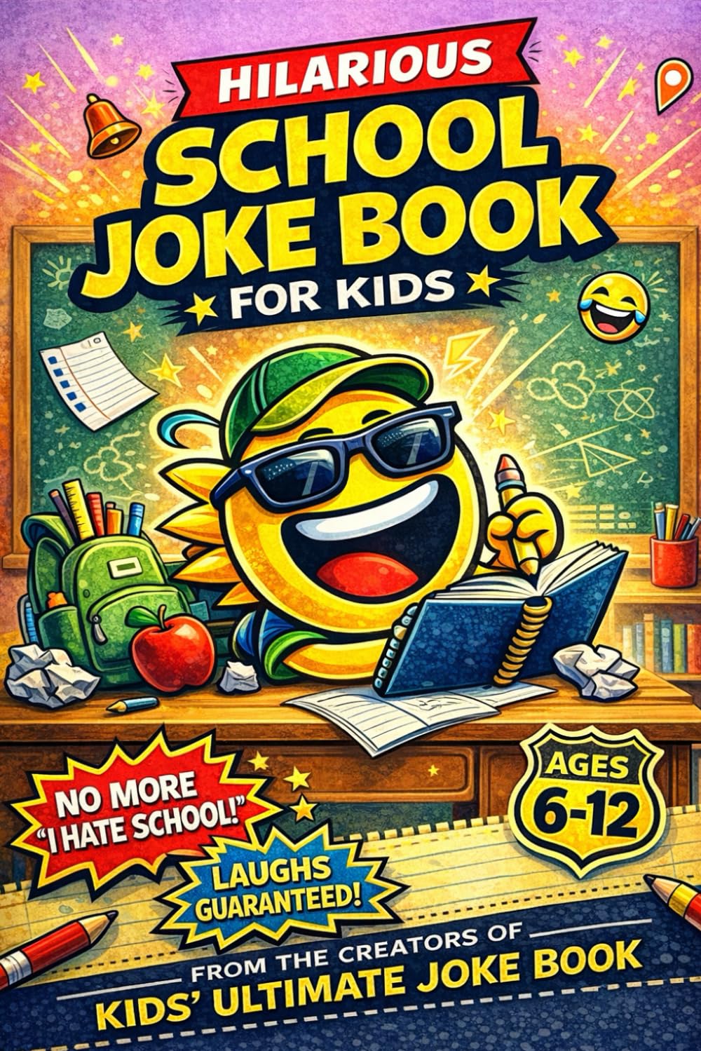 School Joke Book: Fun School Jokes, Riddles, Games & Would You Rather Questions for Kids Ages 6–12 (Kids’ Ultimate Joke Book, Band 4) Tiptoi & Games