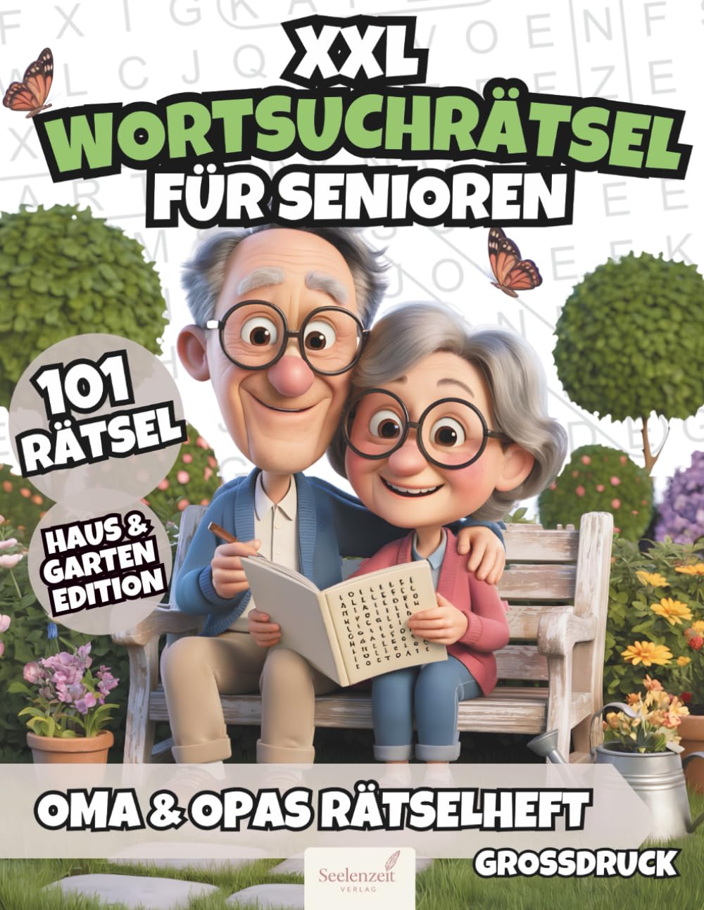 XXL Wortsuchrätsel für Senioren: Oma & Opas anregendes Rätselheft mit 101 spannenden Wortsuchrätseln in Großdruck mit großer Schrift rund um Haus und Garten Mathematics
