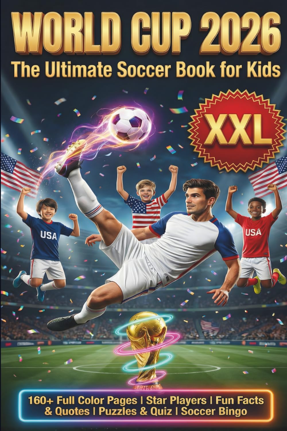 Soccer Activity Book for Kids: Fun Activities, Trivia, Puzzles & World Cup 2026 Action – The Perfect Soccer Gift for Boys and Girls Ages 8–12 Law